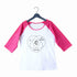 Nerd HITCHHIKERS GUIDE 42 MEANING OF LIFE Custom Printed Graphic Design Raglan T-Shirt for Women